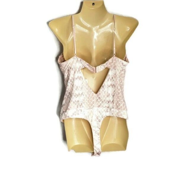 NEW AFRM The River Bodysuit in Pastel Snake Women's Size L‎ NWT - Picture 4 of 8